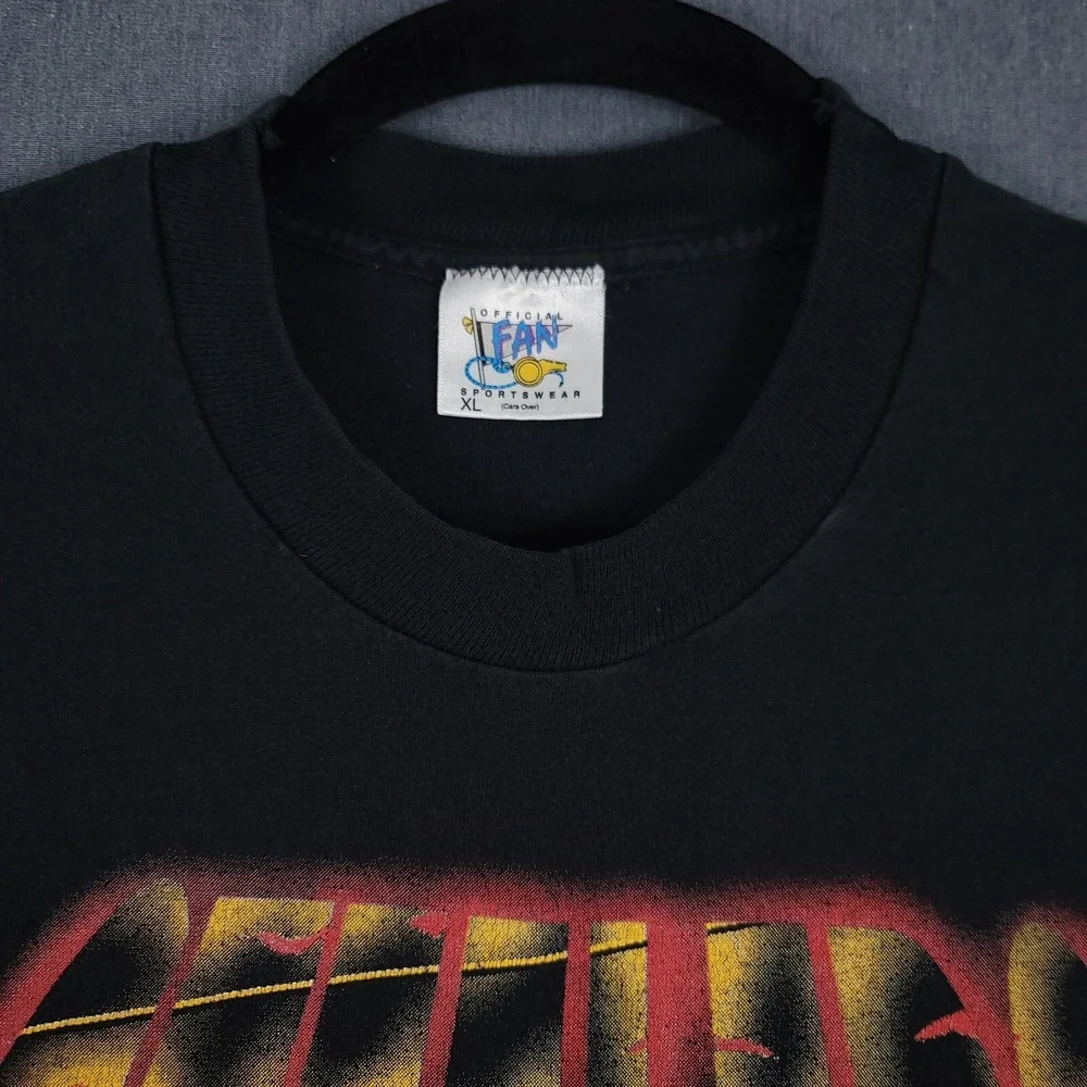 Vintage Pittsburgh Steelers Shirt Mens XL Black 1994 Central Division Champions - Picture 3 of 15